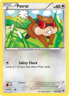 Patrat 84/111 Common card from Furious Fists
