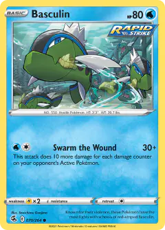 Basculin 070/264 Common card from Fusion Strike