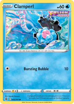 Clamperl 065/264 Common card from Fusion Strike