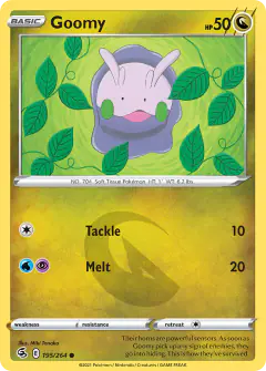 Goomy 195/264 Common card from Fusion Strike