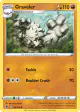 Graveler 136/264 Uncommon card from Fusion Strike