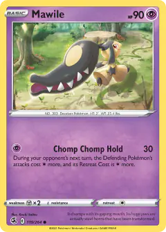 Mawile 119/264 Common card from Fusion Strike