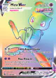 Mew VMAX 268/264 Rare Rainbow card from Fusion Strike
