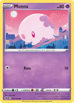 Munna 121/264 Common card from Fusion Strike