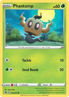 Phantump 016/264 Common card from Fusion Strike