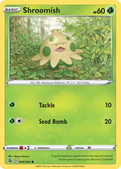 Shroomish 004/264 Common card from Fusion Strike