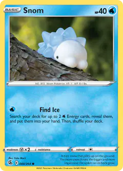 Snom 084/264 Common card from Fusion Strike