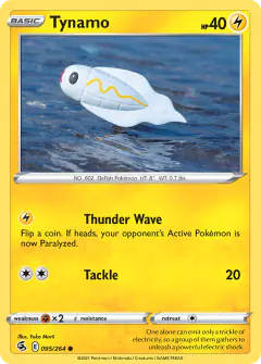 Tynamo 095/264 Common card from Fusion Strike