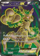 Trevenant-EX 071/070 Super Rare card from Gaia Volcano (Japanese)