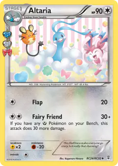 Altaria RC24/RC32 Uncommon card from Generations