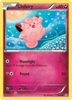 Clefairy 50/83 Common card from Generations