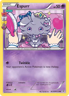 Espurr RC14/RC32 Common card from Generations