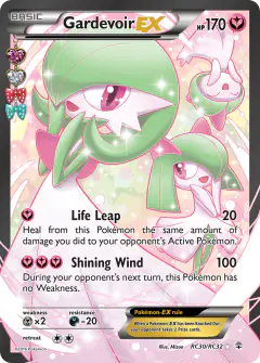 Gardevoir-EX RC30/RC32 Rare Ultra card from Generations
