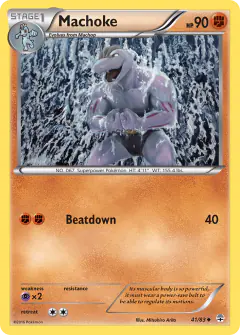 Machoke 41/83 Uncommon card from Generations