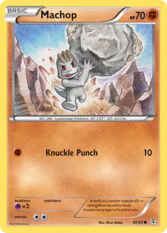 Machop 40/83 Common card from Generations