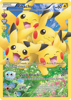 Pikachu RC29/RC32 Rare Ultra card from Generations