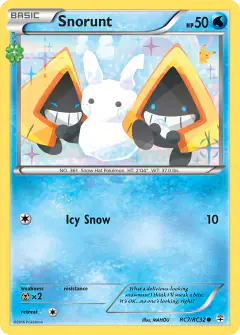 Snorunt RC7/RC32 Common card from Generations