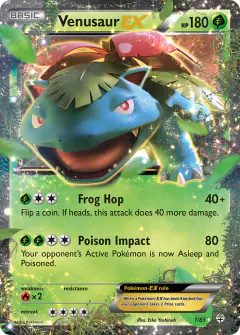 Venusaur-EX 1/83 Rare Holo EX card from Generations