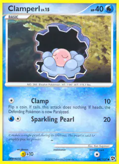 Clamperl 64/106 Common card from Great Encounters