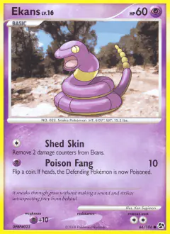 Ekans 66/106 Common card from Great Encounters