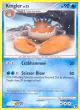 Kingler 20/106 Rare card from Great Encounters