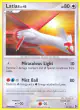 Latias 22/106 Rare card from Great Encounters