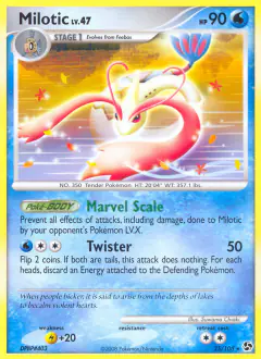 Milotic 25/106 Rare card from Great Encounters