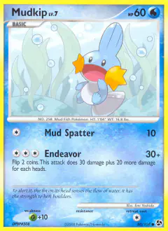 Mudkip 80/106 Common card from Great Encounters