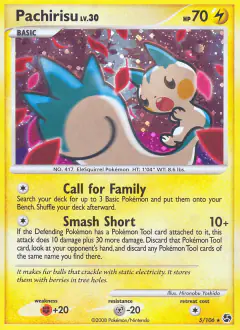 Pachirisu 5/106 Rare Holo card from Great Encounters