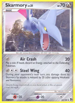 Skarmory 53/106 Uncommon card from Great Encounters