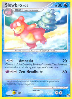 Slowbro 54/106 Uncommon card from Great Encounters