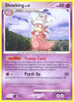 Slowking 28/106 Rare card from Great Encounters