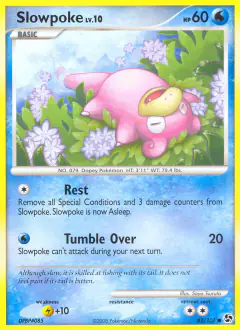 Slowpoke 82/106 Common card from Great Encounters