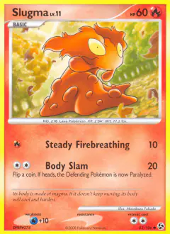 Slugma 83/106 Common card from Great Encounters