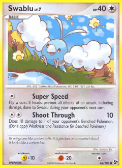 Swablu 86/106 Common card from Great Encounters