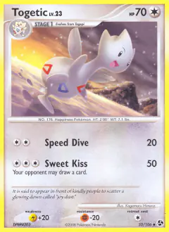 Togetic 55/106 Uncommon card from Great Encounters