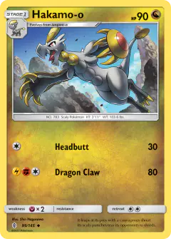 Hakamo-o 99/145 Uncommon card from Guardians Rising