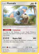 Komala 114/145 Uncommon card from Guardians Rising
