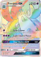 Toxapex-GX 154/145 Rare Rainbow card from Guardians Rising