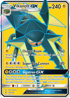 Vikavolt-GX 134/145 Rare Ultra card from Guardians Rising