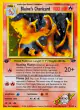 Blaine's Charizard 2/132 Rare Holo card from Gym Challenge