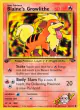 Blaine's Growlithe 62/132 Common card from Gym Challenge