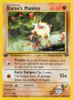 Blaine's Mankey 63/132 Common card from Gym Challenge