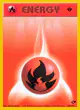Fire Energy 128/132 Common card from Gym Challenge