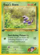 Koga's Ekans 77/132 Common card from Gym Challenge