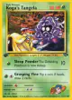 Koga's Tangela 81/132 Common card from Gym Challenge