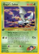 Koga's Zubat 83/132 Common card from Gym Challenge