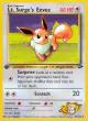 Lt. Surge's Eevee 51/132 Uncommon card from Gym Challenge