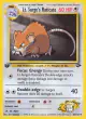Lt. Surge's Raticate 53/132 Uncommon card from Gym Challenge
