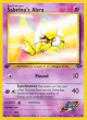 Sabrina's Abra 93/132 Common card from Gym Challenge
